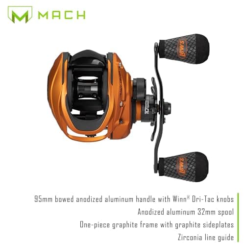 Lew's Mach Crush SLP Speed Spool Baitcaster thumbnail 3