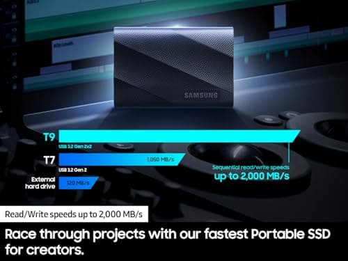 Samsung T9 Portable SSD (2TB) thumbnail 3