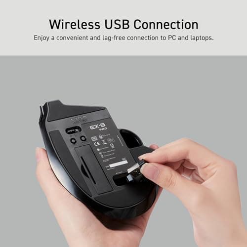 ELECOM EX-G PRO Wireless Trackball Mouse thumbnail 5