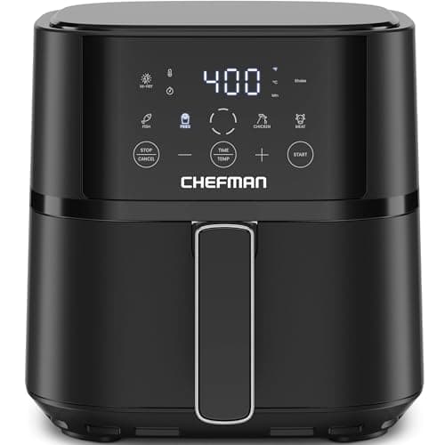 Chefman Air Fryer – 4 QT Compact Airfryer for Quick & Easy Meals in Minutes