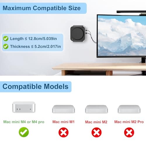 Mountek MT-MS Mac Mini VESA Mount thumbnail 2