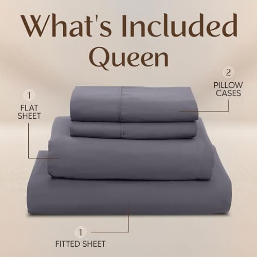 Utopia Bedding Queen Sheet Set thumbnail 3