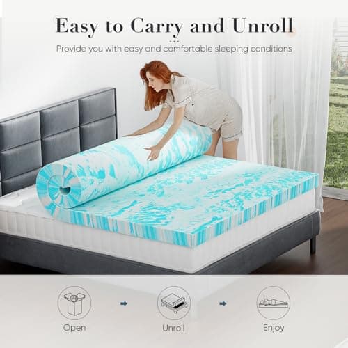Nolah AirFoam 2-Inch Mattress Topper thumbnail 3