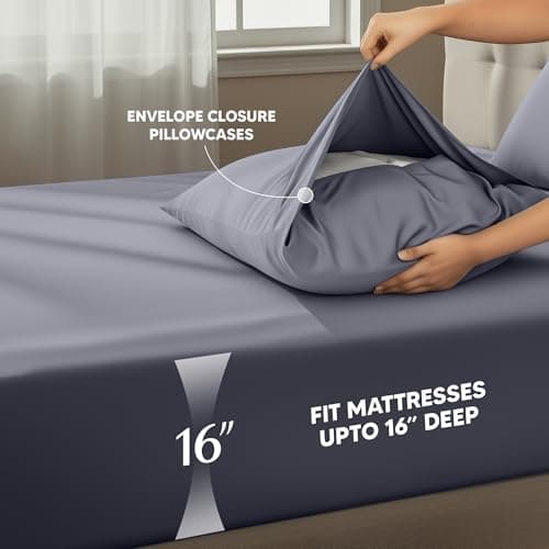 Utopia Bedding Queen Sheet Set thumbnail 4