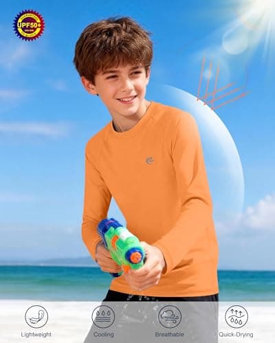 TSLA Kids UPF 50+ Long Sleeve Rash Guard thumbnail 5