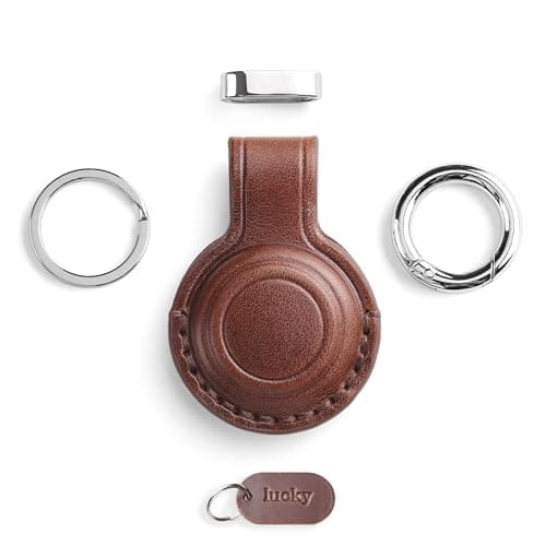 Nomad Leather Keychain for Apple AirTag (Horween Leather) thumbnail 5