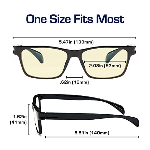 GAMMA RAY OPTICS Blue Light Blocking Glasses thumbnail 3