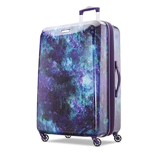American Tourister Moonlight Hardside 28-Inch Checked Luggage - image 1