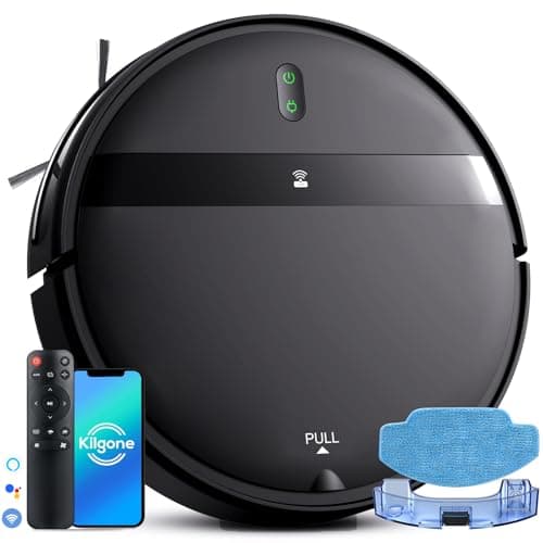 Kilgone Ultra-Slim 2.8in Robot Vacuum & Mop