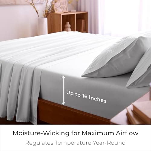 Mellanni Twin XL Bed Sheet Set thumbnail 4