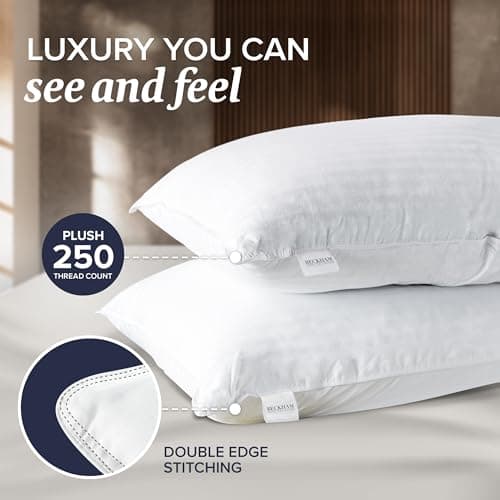 Beckham Hotel Collection Bed Pillows (Queen, 2-Pack) thumbnail 3