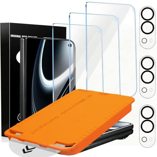 SiHPuoy 3 Pack Tempered Glass Screen Protector for iPhone Duo - image 1