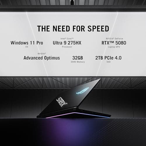 ASUS ROG Strix SCAR 16 (2025) Gaming Laptop thumbnail 2