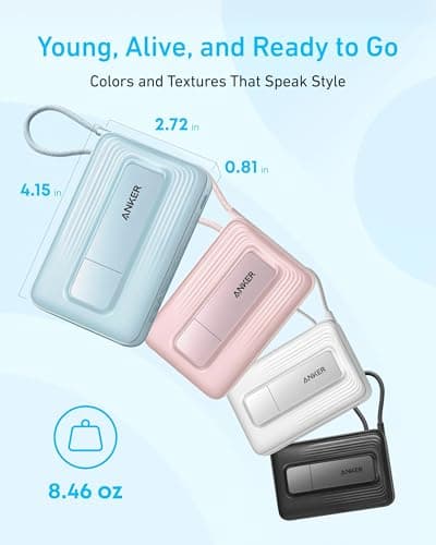 Anker Prime 12K Magnetic Power Bank with Charging Base thumbnail 2