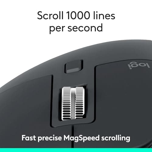 Logitech MX Master 3S for Mac Wireless Mouse thumbnail 3