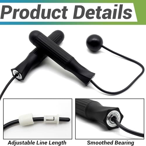 Benvo Weighted Ropeless Jump Rope thumbnail 3