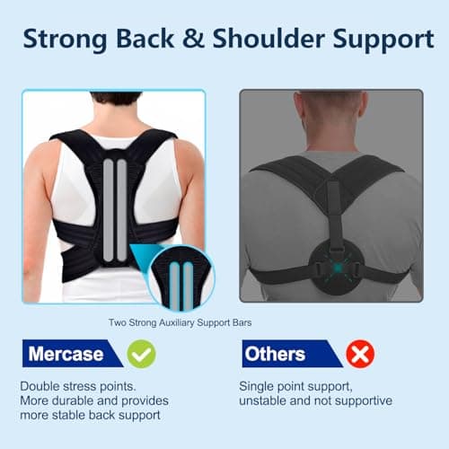 Mercase Posture Corrector with Full Back Support thumbnail 4