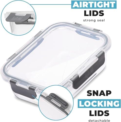 Igluu Meal Prep Containers 10-Pack with Insulated Bag thumbnail 5