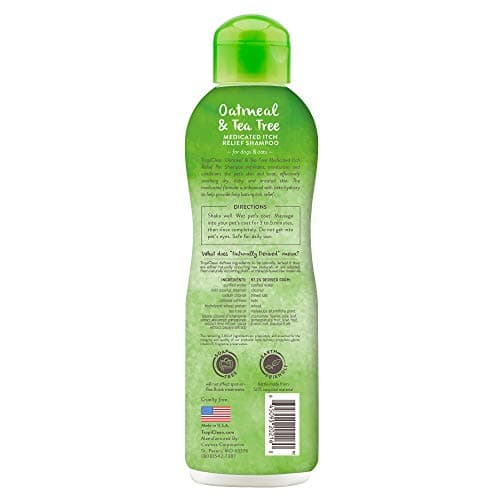 TropiClean Oatmeal & Tea Tree Medicated Dog Shampoo thumbnail 2