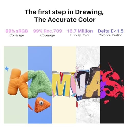 HUION Kamvas 13 (Gen 3) Drawing Tablet with Screen thumbnail 3