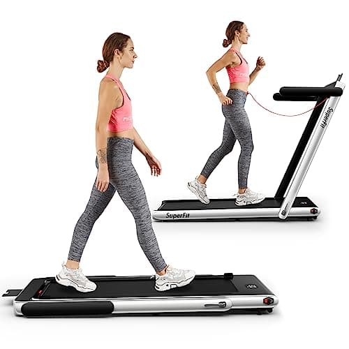 Goplus 2-in-1 Folding Treadmill - image 1