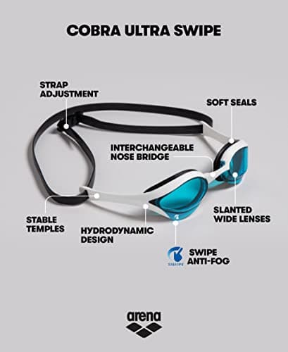 Arena Cobra Ultra Swipe Mirror Swim Goggles thumbnail 2