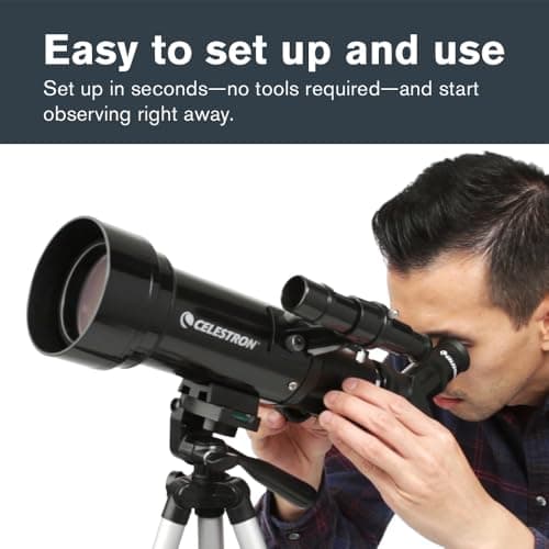 Celestron Travel Scope 70 DX Portable Refractor thumbnail 2