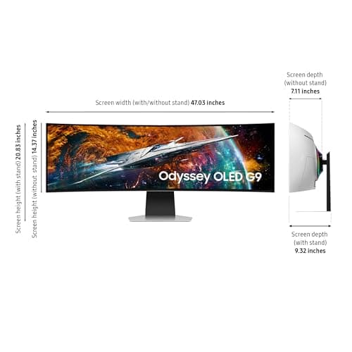 Samsung Odyssey OLED G9 49" G95SC thumbnail 4