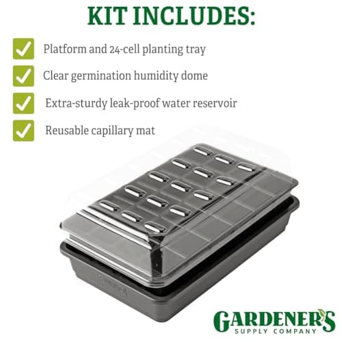 Gardener's Supply GrowEase Seed Starter Kit – 24 Cell thumbnail 4