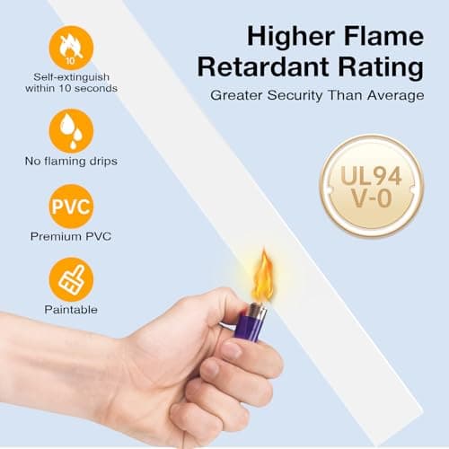 Quality Clever Cable Management On-Wall Raceway Kit, 200 Inches, Paintable thumbnail 4