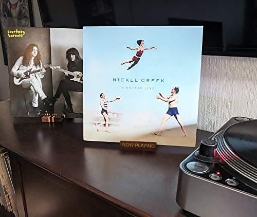 Heather & Willow Now Playing Vinyl Record Display Stand thumbnail 5