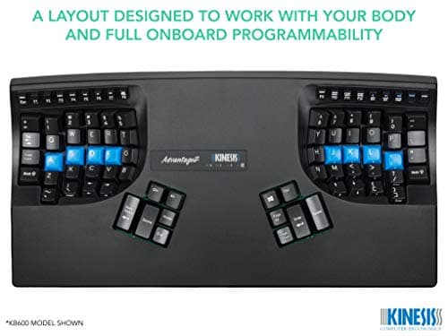 Kinesis Advantage2 Ergonomic Keyboard (KB600) thumbnail 4
