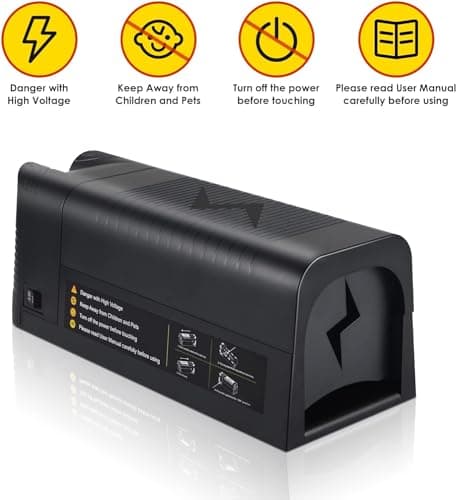 2026 Rechargeable Electric Mouse Trap Zapper thumbnail 4