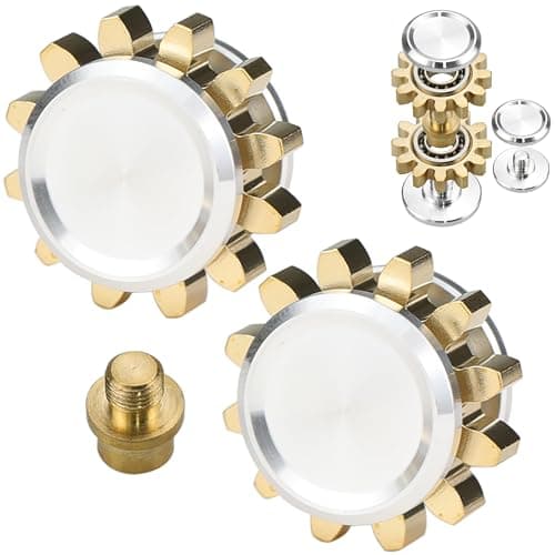 FREELOVE Gear Metal Fidget Spinner - Brass EDC - image 1
