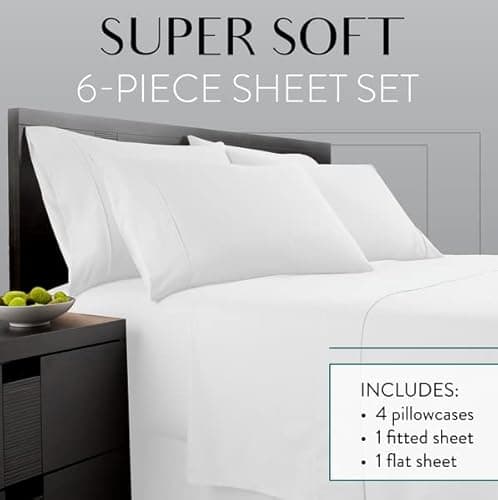 Danjor Linens 6-Piece Bed Sheet Set thumbnail 2