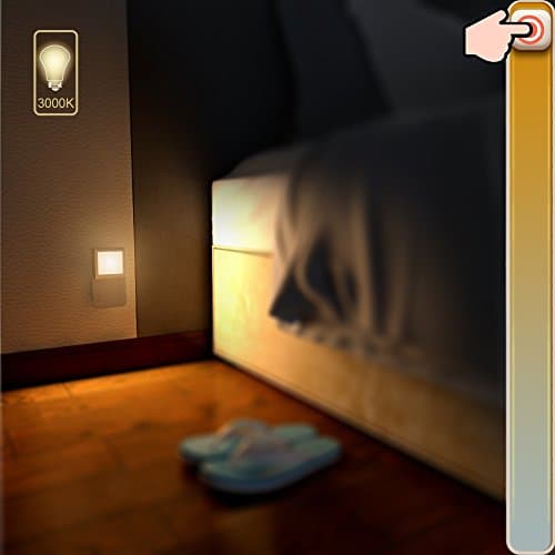 MAZ-TEK Plug-In Dimmable Warm White Night Light (4-Pack) thumbnail 5