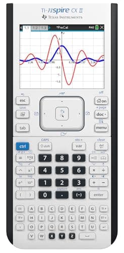 Texas Instruments TI-Nspire CX II Color Graphing Calculator with Student Software (PC/Mac) White 3.54 x 7.48 - image 1