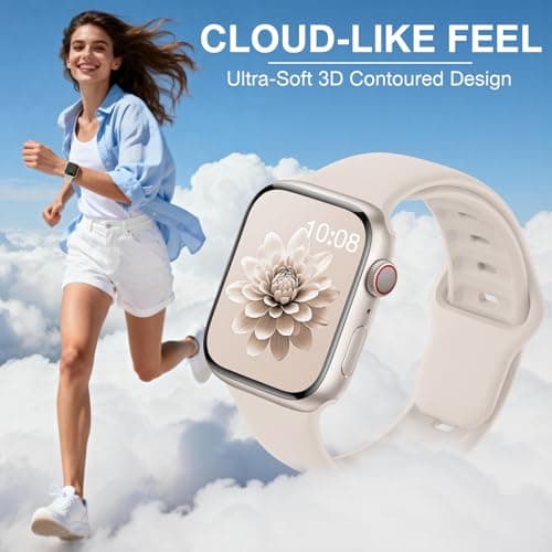 10 Pack Silicone Sport Bands for Apple Watch thumbnail 5