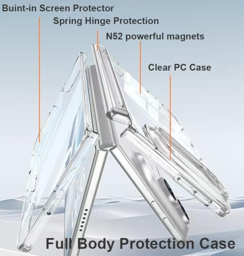 Gufiire for iPhone Duo Case MagSafe, Built-in Screen Protector thumbnail 2
