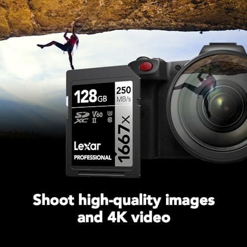 Lexar Professional 1667x SDXC UHS-II V60 128GB thumbnail 3