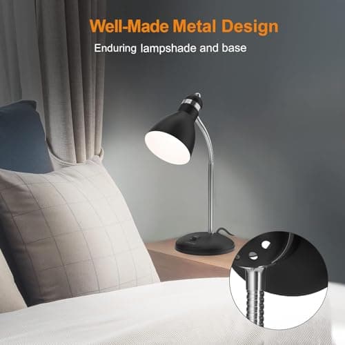 LEPOWER Metal Desk Lamp Gooseneck thumbnail 3