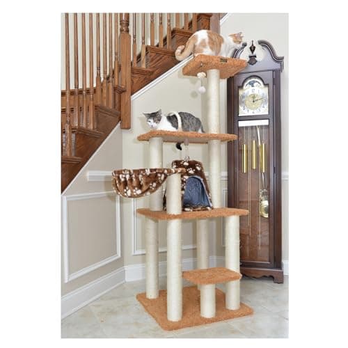 Armarkat Real Wood Cat Tower A6902 thumbnail 5