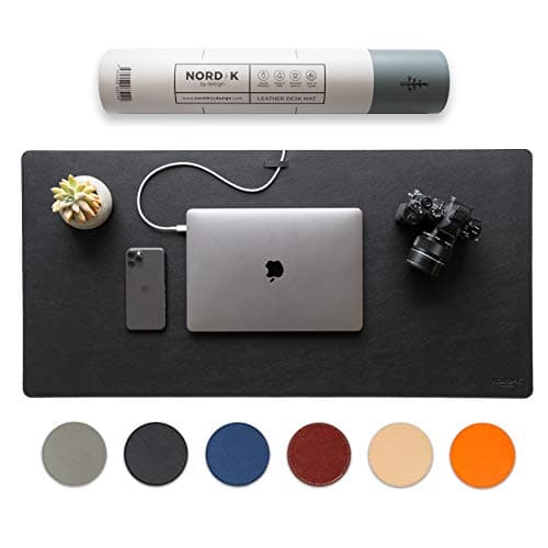 Nordik Leather Desk Mat Cable Organizer - image 1