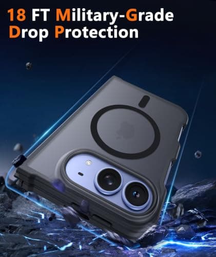 FNTCASE for iPhone Duo Case with Screen Protector, MagSafe thumbnail 3