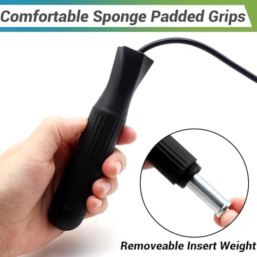 Benvo Weighted Ropeless Jump Rope thumbnail 4