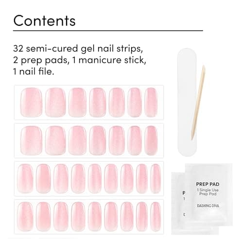 Dashing Diva Magic Press Nails - Blush Glaze thumbnail 3