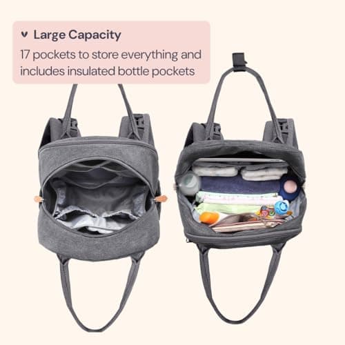 BabbleRoo Diaper Bag Backpack thumbnail 3
