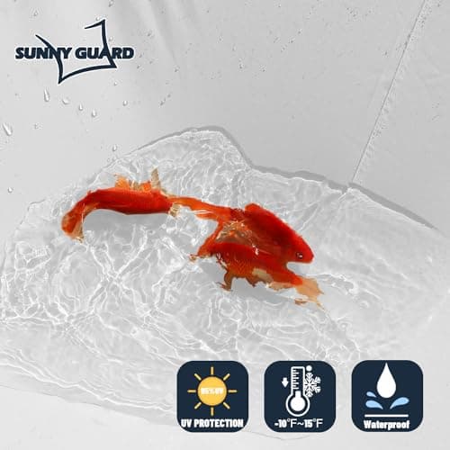 Sunnykud 10' x 13' Rectangle Sun Shade Sail thumbnail 2