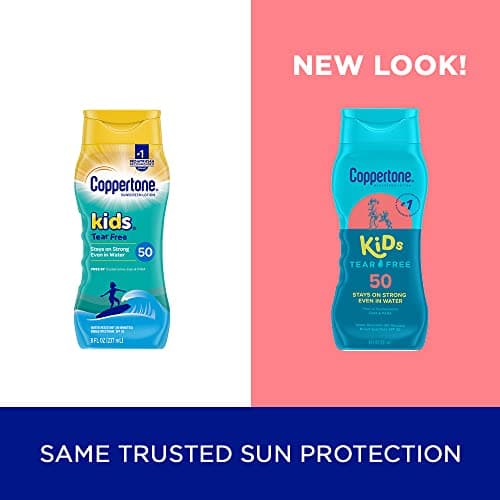 Coppertone Kids SPF 50 Tear Free Sunscreen Lotion, 8 Oz thumbnail 2