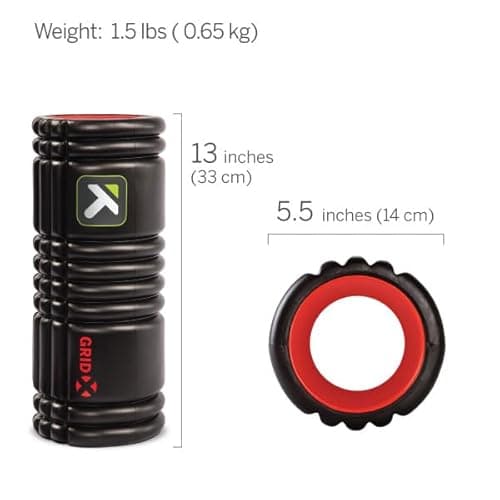 TriggerPoint GRID X Extra Firm Foam Roller 13-Inch thumbnail 2